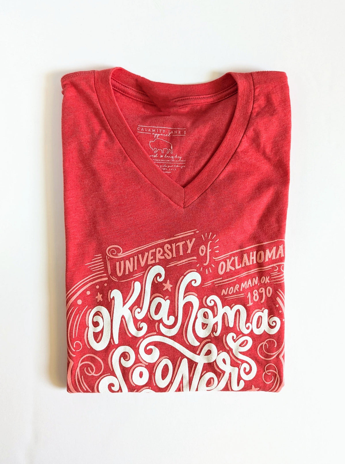 Home of the Sooners Graphic Tee | Heather Red