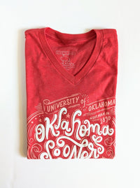 Home of the Sooners Graphic Tee | Heather Red