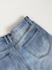 90s Wide Leg Jeans | Light Wash