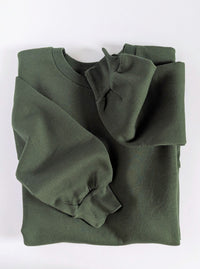 Sweatshirt Pullover | Military Green