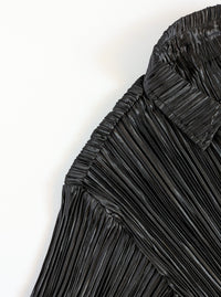 Pleated Pant Set | Jet Black
