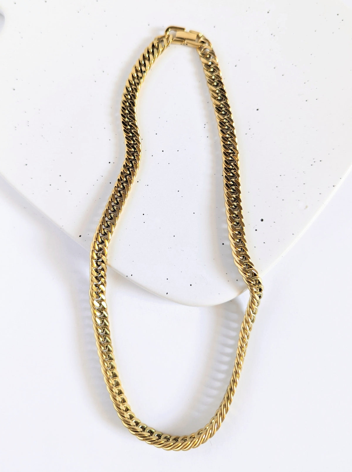 Waterproof Chain Necklace | Gold