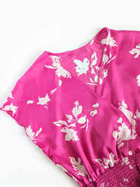 Isla Dolman Sleeve Dress | Fuchsia