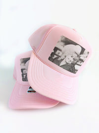 Dolly Trucker Hat | Pink