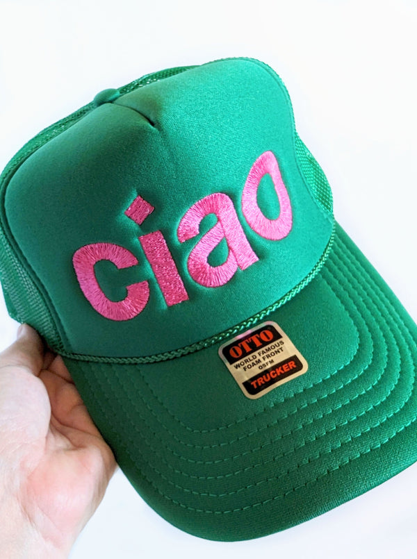 Ciao Trucker Hat | Kelly Green
