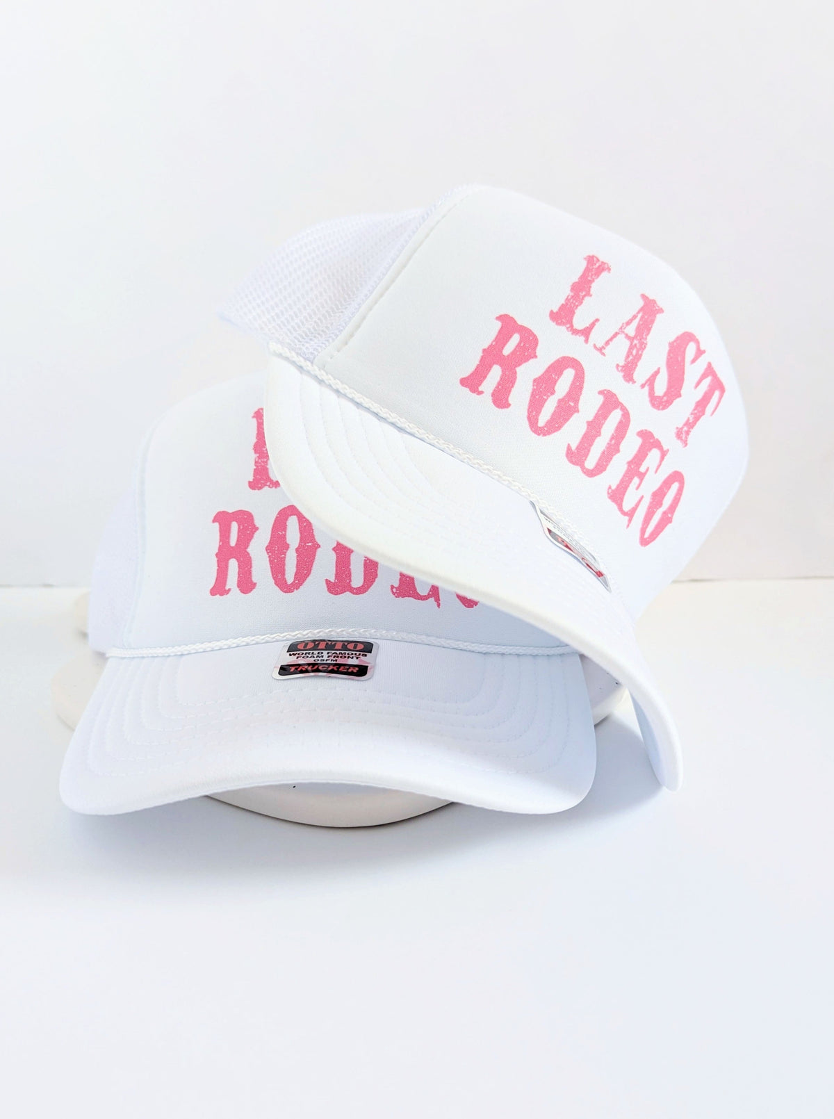 Last Rodeo Trucker Hat | White
