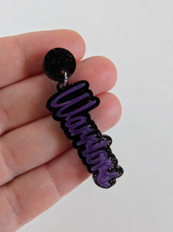 Warriors Earrings