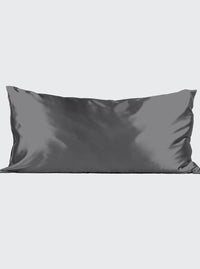 Satin King Pillowcase | Charcoal