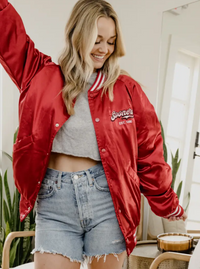 * Pre-Order * OU Sooners Satin Jacket