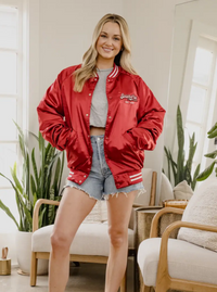 * Pre-Order * OU Sooners Satin Jacket