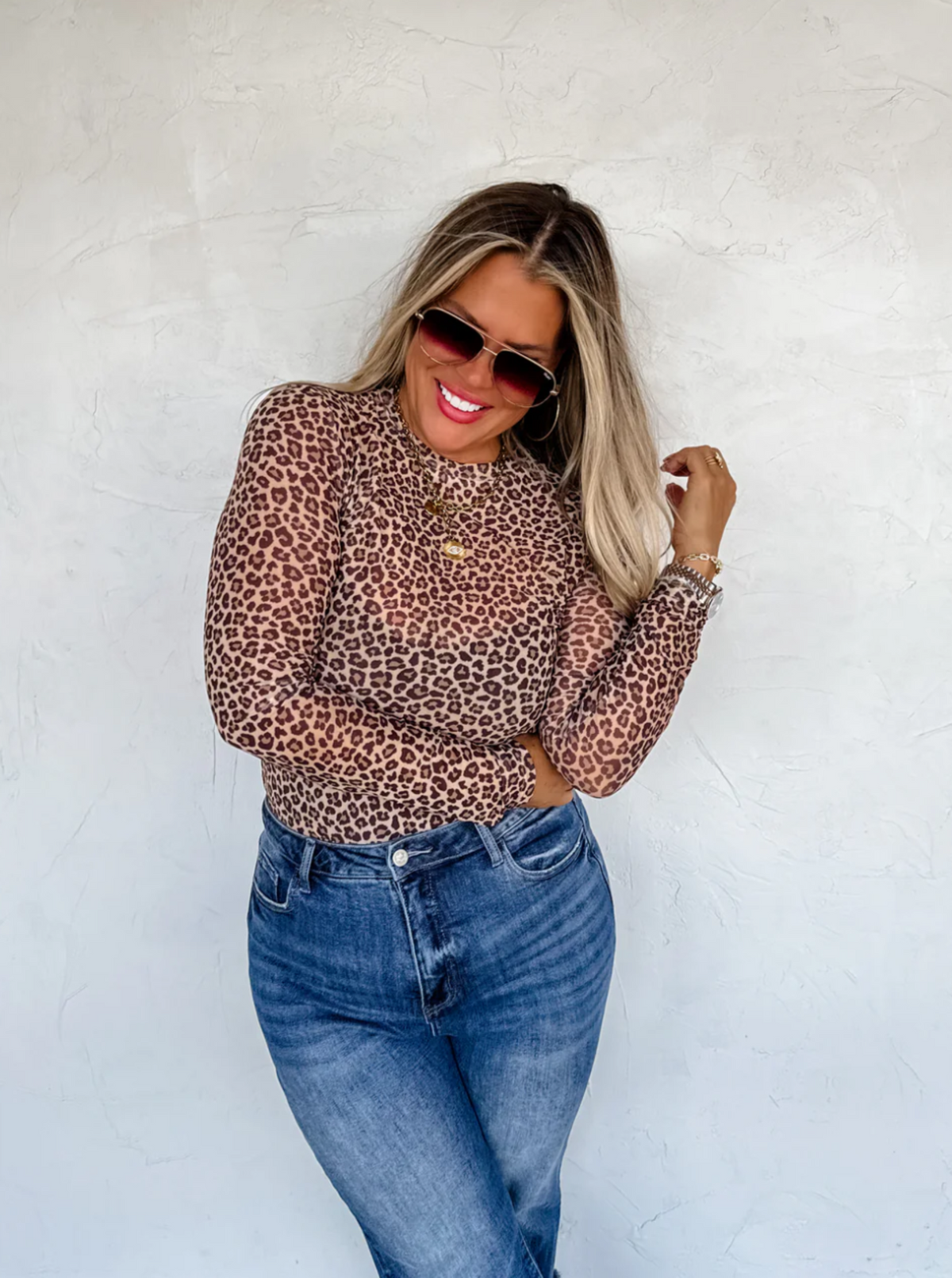 Mesh Top | Leopard & Camo