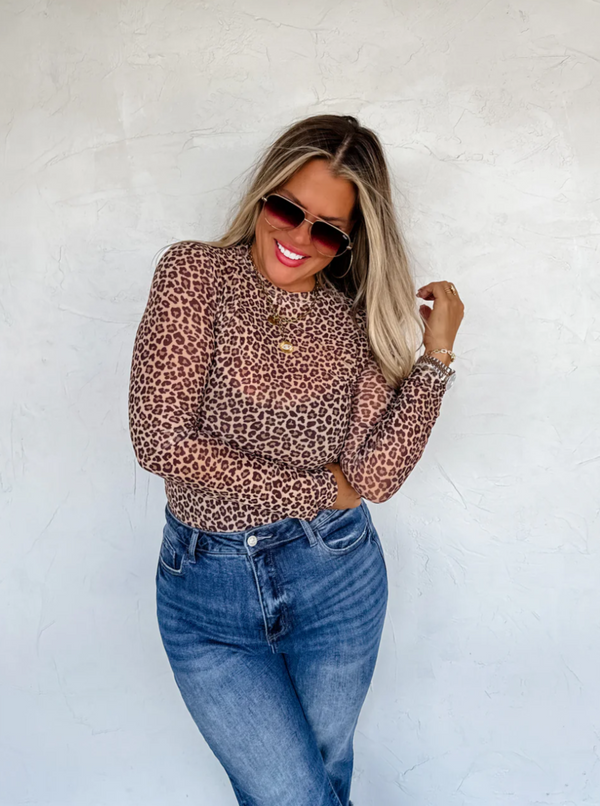 Mesh Top | Leopard & Camo