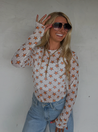 Star Mesh Top