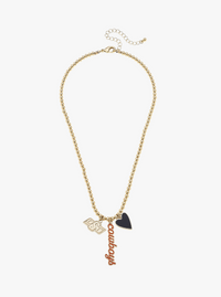 Oklahoma State Cowboys Ball Bead Charm Necklace