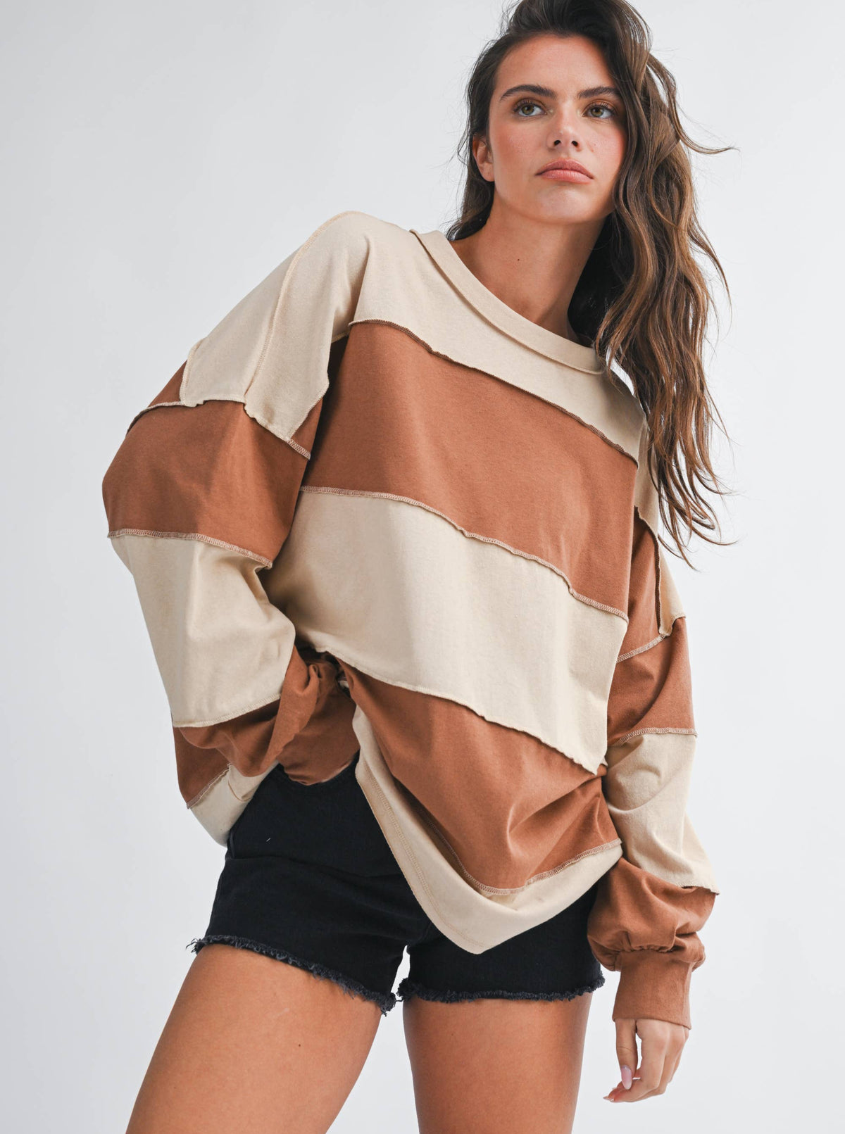 Oversized Striped Tee | 3 Color Options