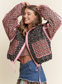 Darling Quilted Jacket | Green