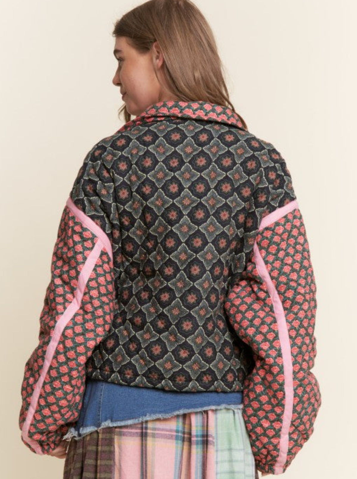 Darling Quilted Jacket | Green