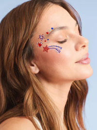 Patriotic Face Gems