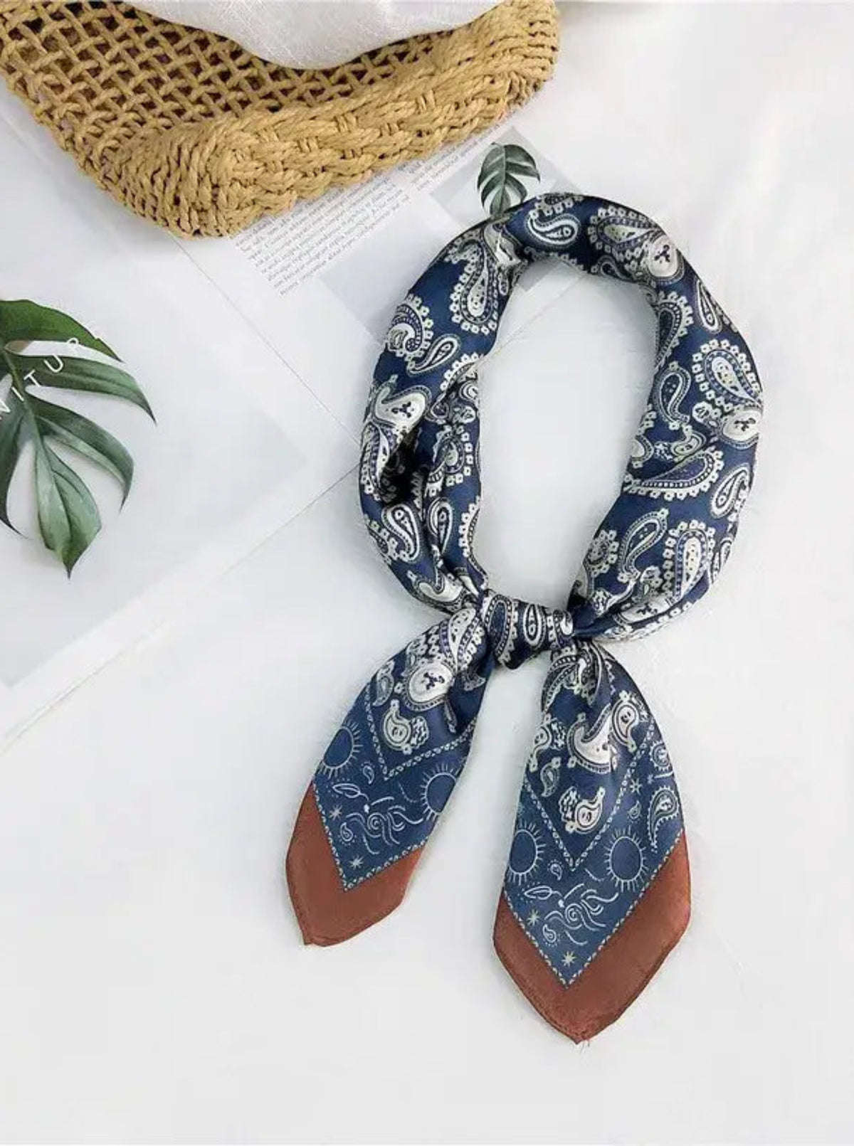 Western Bandana Silk Scarf | 6 Options