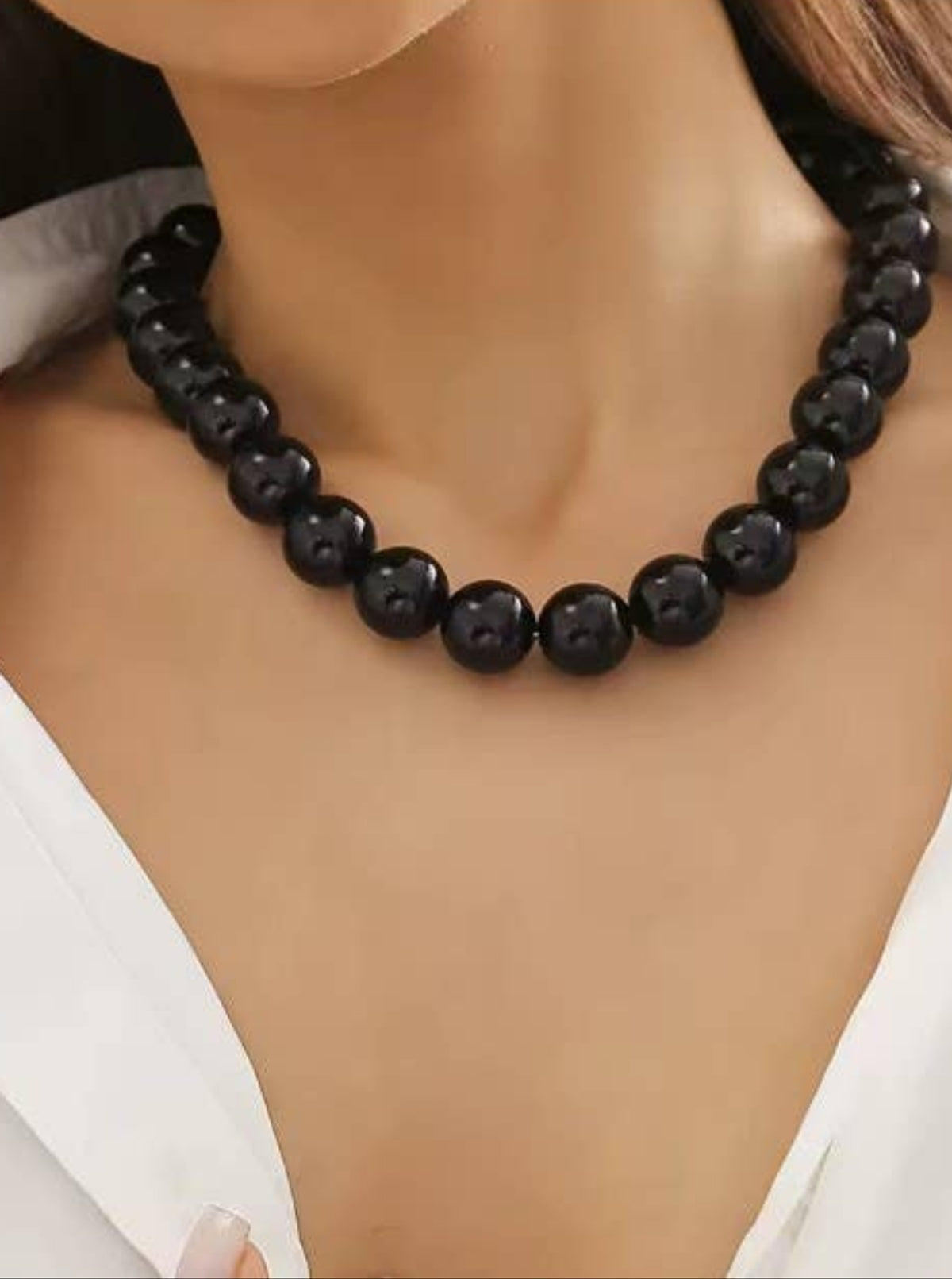 Chunky Beaded Necklace | 3 Color Options