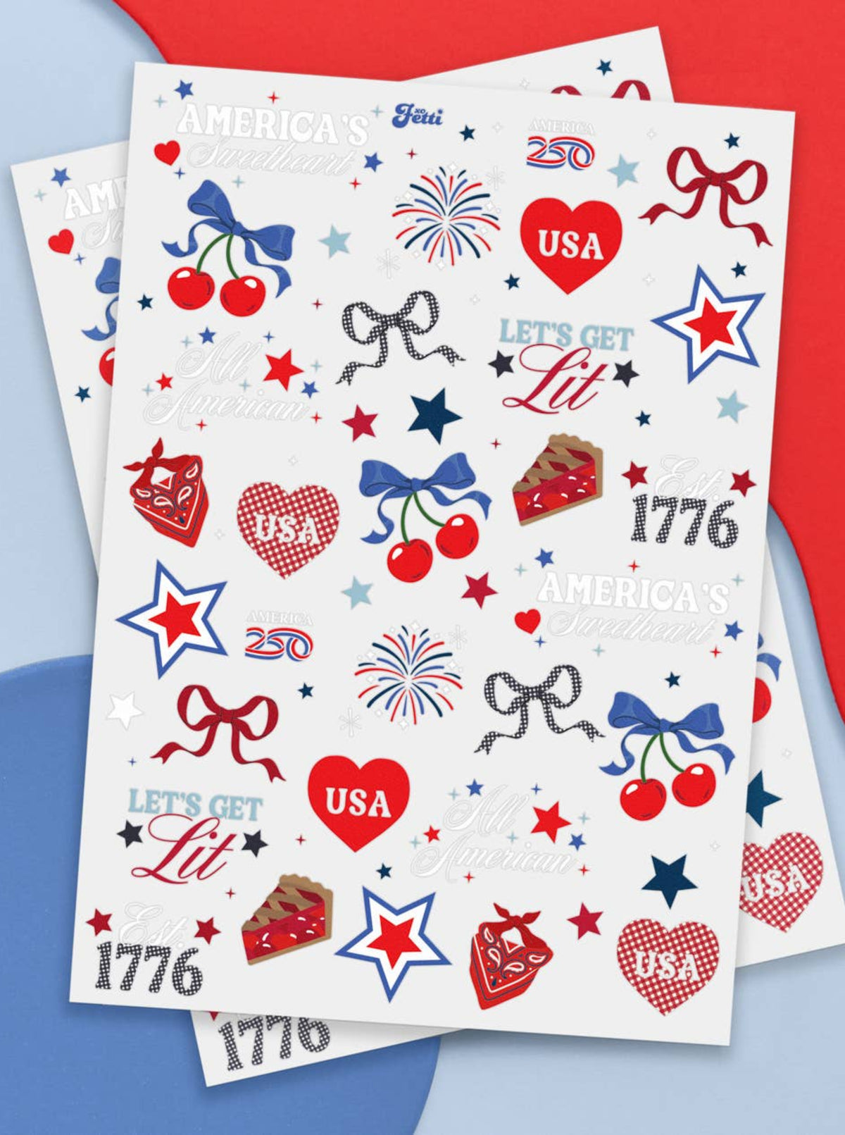 Patriotic Temporary Tattoos