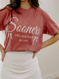 OU Sooners Bow Graphic Tee