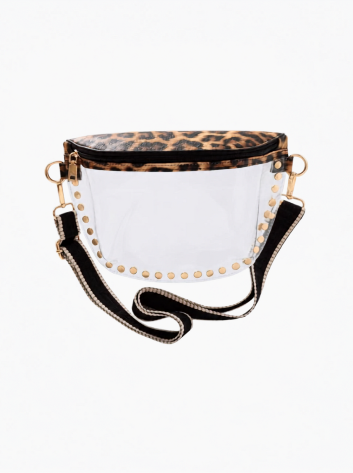 Studded Clear Crossbody