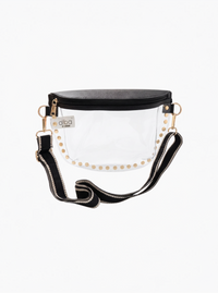 Studded Clear Crossbody