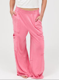 Lounge Cargo Pants | Pink