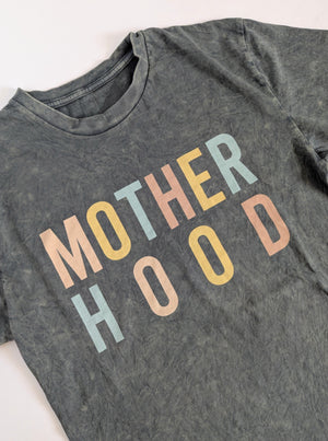 MOTHERHOOD Graphic Tee | Mineral Grey