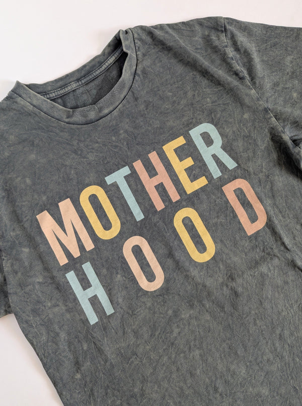 MOTHERHOOD Graphic Tee | Mineral Grey