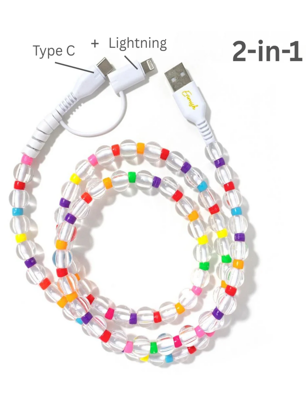 Beaded Phone Charger | 5 Colors