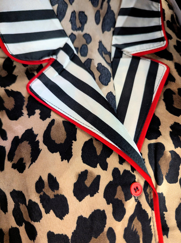 Leopard Pajama Set