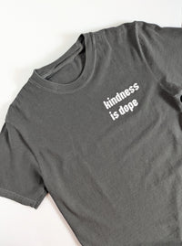 Kindness is Dope Graphic Tee | Grey