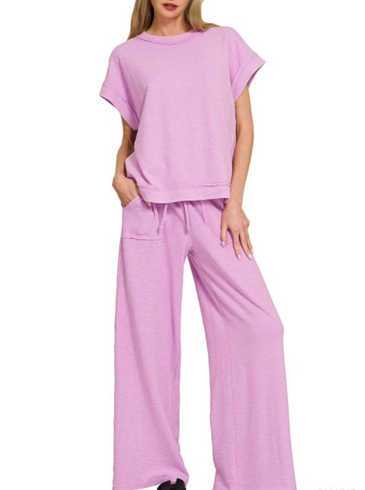 Serenity Matching Set | Mauve & Light Teal