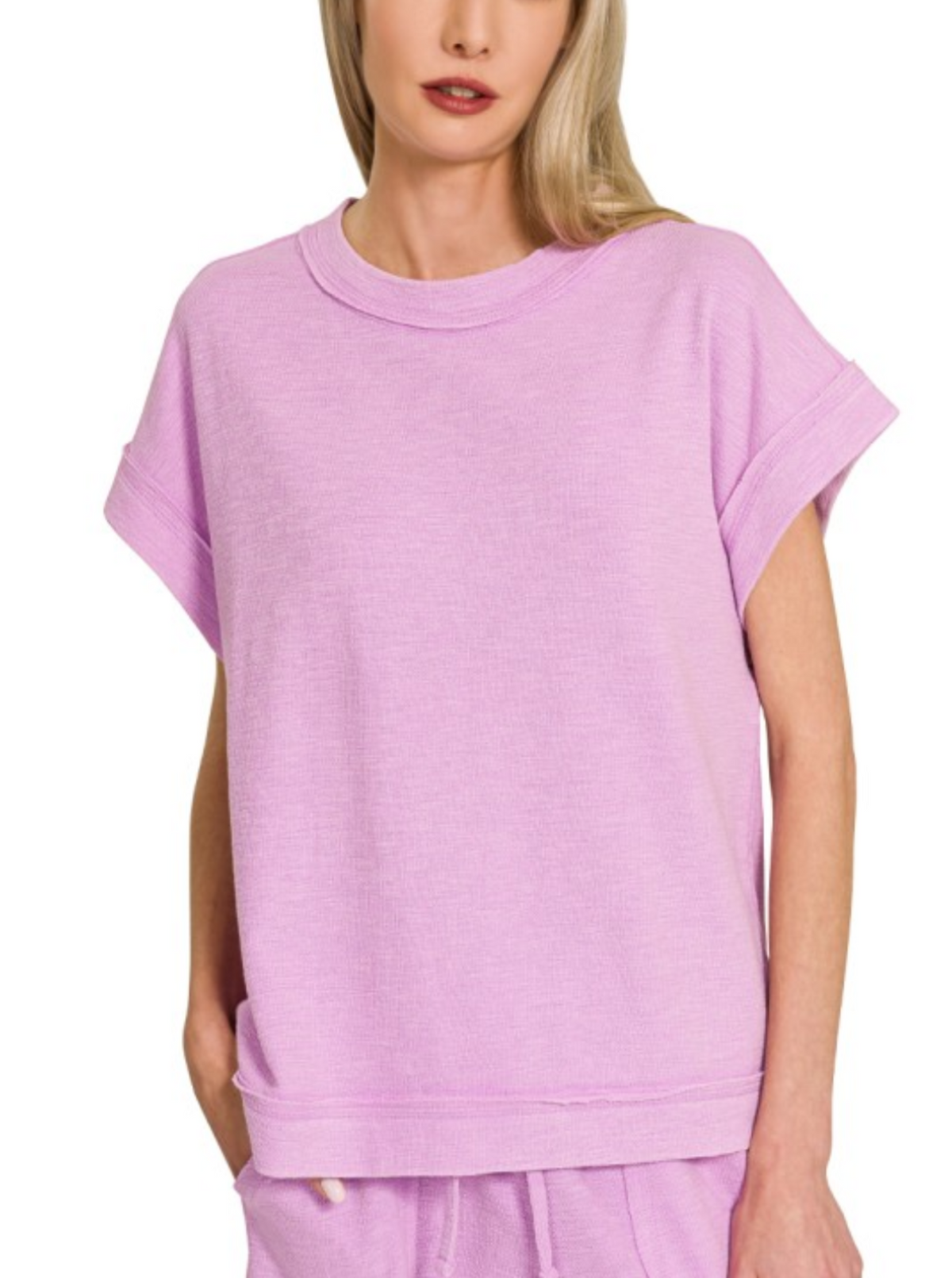 Serenity Matching Set | Mauve & Light Teal