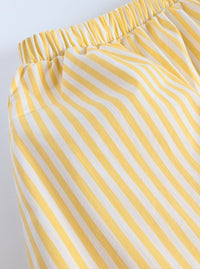 Striped Skirt | Yellow