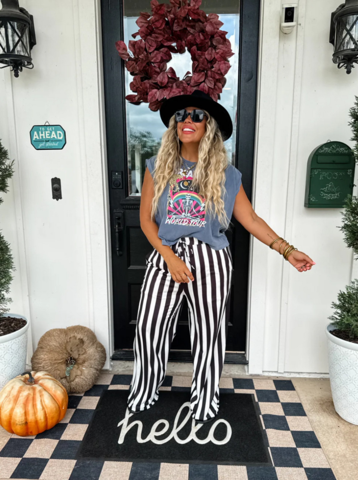 Striped Pants | Black & White