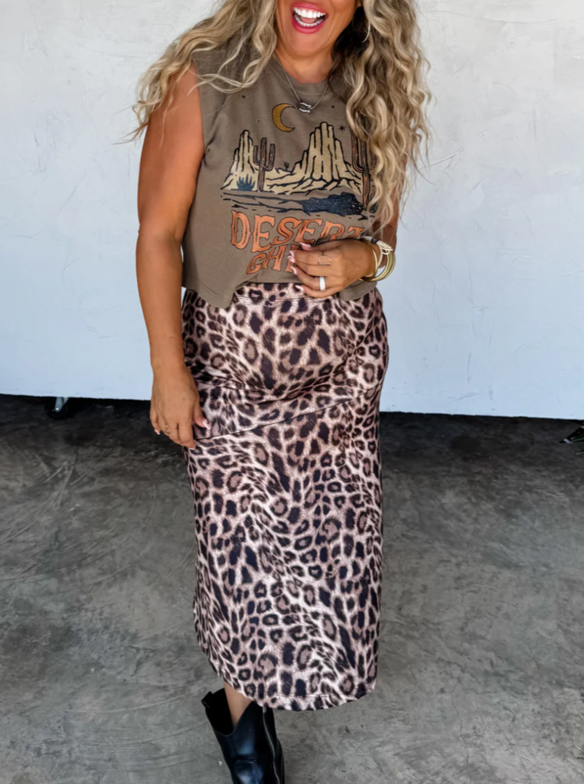 Leopard Skirt