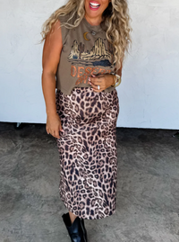 Leopard Skirt
