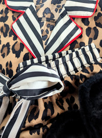 Leopard Pajama Set