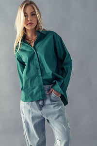 Button Up Top | Gorgeous Green