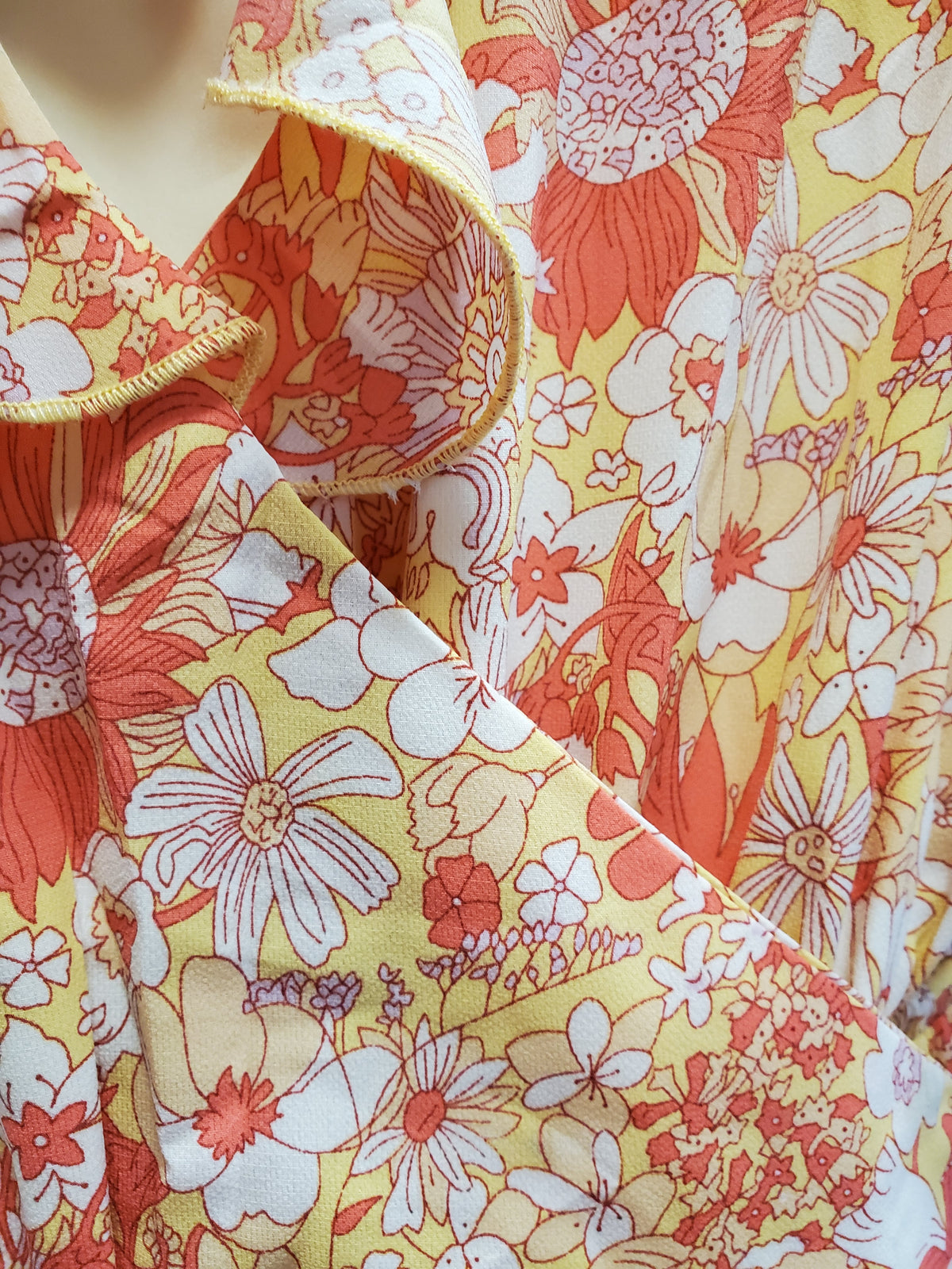 Floral Print Jumpsuit | Yellow