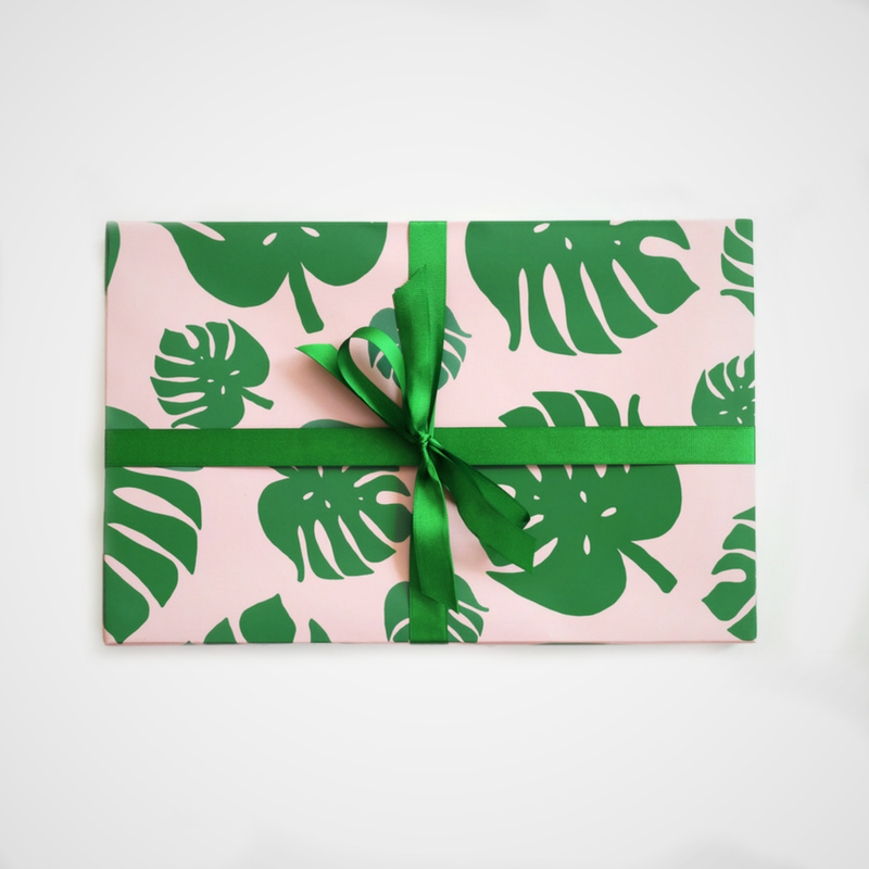 Wrapping Paper - Tropical Palm Leaf