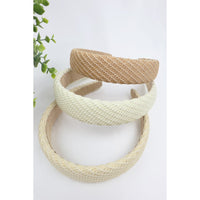 Woven Straw Headband | 4 Colors
